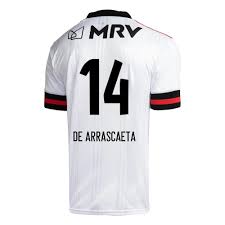 Am ende der saison standen für ihn acht tore in 32 ligaspielen zu buche. Kinder Fussball Giorgian De Arrascaeta 14 Auswartstrikot Weiss Trikot 2020 21 Hemd Osterreich