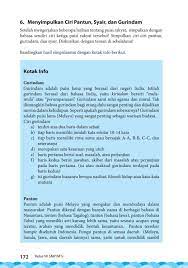 Pada setiap baris sebuah pantun terdiri dari 8 hingga 12 buah kata. Kelas 07 Smp Bahasa Indonesia Siswa 2017 By P E Thea Issuu