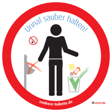 Mit klaren symbolen und verständlicher aufschrift, die bei bedarf editiert werden können. Im Sitzen Pinkeln Aufkleber 42 Saubere Toilette Schilder