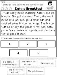 Story Sequencing Reading Passages Sequencing Reading Passages Reading Passages First Grade Reading Comprehension