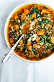 Carrot Red Lentil And Spinach Soup Occasionally Eggs Recipe In 2020 Fall Soup Recipes Clean Eating Recipes Healthy Recipes