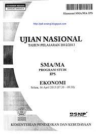 Ilmu ekonomi akan mendorong anda menjadi masyarakat yang cerdas di berbagai bidang pekerjaan. Contoh Soal Ujian Nasional Sma Ekonomi Ujian Nasional
