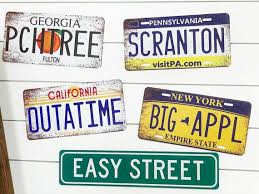 Custom License Plate 6x12 Choose Any Us