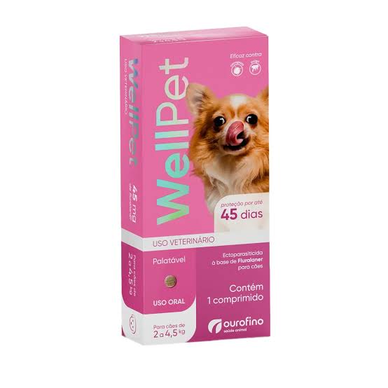 WELLPET 45MG (2 a 4.5kg)