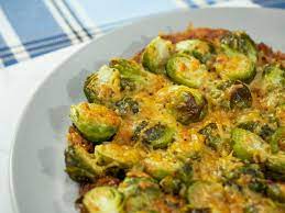 Parmesan Brussels Sprouts Recipe Food Network Recipes Brussel Sprouts Sprout Recipes