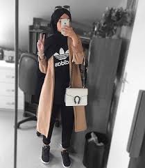 Is gray paint going out of style 2019 wanita muslimah berpurdah. Sporty Hijab With Adidas Sweatshirts Just Trendy Girls