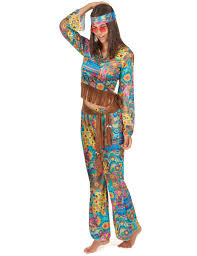 Partiamo dall'alto e andiamo vestire idealmente il nostro manichino, per renderlo un perfetto rappresentante gambe da figli dei fiori. Abiti Figli Dei Fiori Fbec44