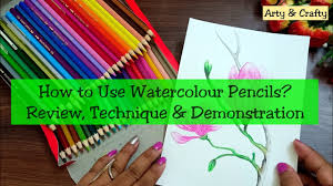 Before you begin filling with color, you'll need a rough sketch of your. How To Use Watercolour Pencils Tips For Beginners Faber Castell Watercolour Pencil Review Demo Youtube