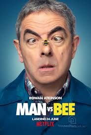 MAN VS BEE Miniseries Netflix Australia 🇦🇺 If you're a fan of Mr Bean and  his antics; you'll love this. Has that slapstick comedy feel. Episodes are  only 11 minutes approx. quite