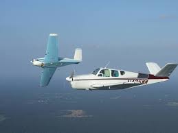 V Tail Bonanzas In Formation General Aviation Aviation Civil Aviation