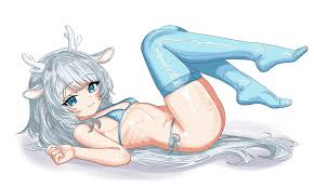 Futa Gawr Gura enticing art