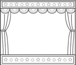 Dessin Rideau De Theatre Vierge Pour Creer Une Affiche La Classe De Myli Breizh Rideau Theatre Spectacle Marionnette Idees De Decoration Pour Halloween