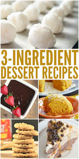 Browse recipes by ingredients like chicken, beef and chocolate, and search for seasonal favorites like apples, asparagus, pumpkin, strawberries, zucchini, tomatoes and more. Dessert Recipes You Won T Believe Only Have 3 Ingredients