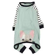 French Bulldog Pajamas Frenchie Clothing Cream Frenchie Dog Walmart Com