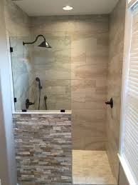 A wide variety of half wall you can also choose from with frame, frameless half wall shower glass, as well as from graphic design, 3d model design, and others half wall shower. Bathroom Bathroom Modern Walk In Shower Ideas With Doorless As For Elderly Wells Amazing Gal O Shower Remodel Small Bathroom With Shower Master Bathroom Shower