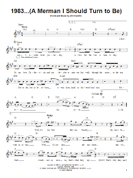 Jimi Hendrix 1983 A Merman I Should Turn To Be Sheet Music Pdf Notes Chords Rock Score Lead Sheet Fake Book Download Printable Sku 27763