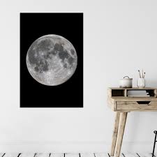 Der vollmond im mai ist für das auge der größte des jahres. Oklop Poster Vollmond 50cmx70cm