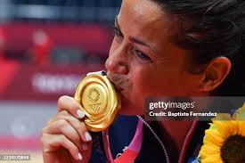 Allison PINEAU of France during the Tokyo 2020 Olympic Games Women's...  News Photo