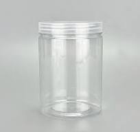 Wholesale Food Grade 100g 200g 500g Storage Cans Clear Pet Plastic Jar Food  Jar
