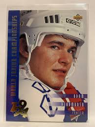1993-94 Upper Deck Hockey Card