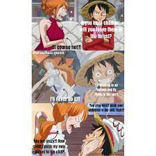Poor Boy Was Traumatized For His Grampa One Piece Luffy Luffy X Nami One Piece Funny