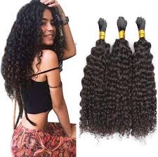 This is another one of the common hair extension methods. Kinky Curly Bulk Human Braiding Hair Top Quality 9a Unprocessed Brazilian Indian Peruvian Human Hair Bulk Braiding Bulk Hair 24 Inch Hair Extensions From Sweety Humanhair 4 54 Dhgate Com
