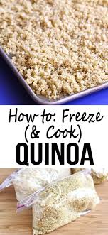 How To Freeze Quinoa And Fantastic Quinoa Recipes Recipes Savoury Food Food