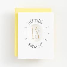 Download Grown Up 18th Birthday Card Paper Source