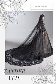 Zander By Sottero And Midgley Wedding Dresses Black Wedding Veil Black Bridal Veil Wedding Dress With Veil