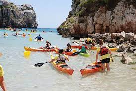Primer Dia En La Playa De Cala N Porter Kayaking Menorca Explore