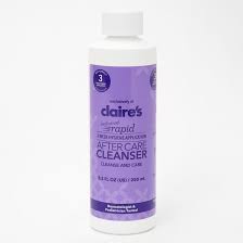 Ear Piercing Rapid 3 Week After Care Cleanser In 2021 Claires Ear Piercing Ear Piercings Cleanser
