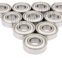 10 5x8x2.5 Shielded Miniature 5mm/8mm/2.5mm Deep Groove Radial Ball Bearings
