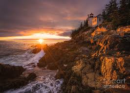 Maybe you would like to learn more about one of these? Bass Harbor Head Light Sunset Photograph By Benjamin Williamson