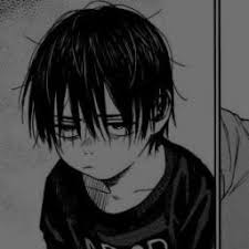 Sad anime guy pfp meme. SÉ'ori DÉ'luÉ' Saorii Samaa Dark Anime Gothic Anime Aesthetic Anime