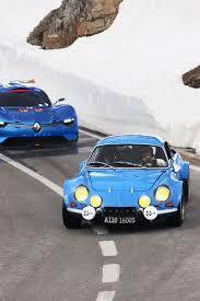 Renault Alpine A110 50 Concept And The Original Alpine A110 Renault Alpine Renault Concept Cars