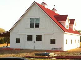 Us barn builders is able to provide the building structures you need through the two top building manufactures; 36x48 Gable Barn With Painted Hardie Plank Siding And Metal Roof Would Be A Great Work Shop Rustic Barn Homes Barn Builders Barn House