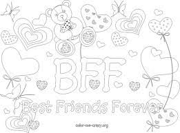 Bff bilder gekritzel schwarzes bild. Bff Coloring Page Letscolorit Com Coloring Pages For Girls Heart Coloring Pages Free Printable Coloring Pages