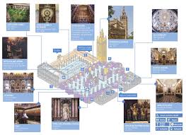 La cattedrale di siviglia misura 126 metri di lunghezza, 83 di larghezza e 37 di altezza, e arriva a coprire una superficie di ben 11.000 metri quadrati: Visitare La Cattedrale Di Siviglia Benvenuti In Andalusia