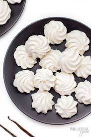 Sugar-Free Keto Meringue Cookies (0 Carbs!) - Wholesome Yum