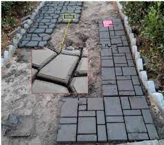I made diy concrete pavers for a concrete patio project i am working on. Garden Paving Plastic Mold For Garden Concrete Molds For Garden Path Diy Stone Paving Mold Pathmate Shovel Patio Garden Paving Concrete Garden