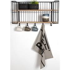 Elles s'installent dans une chambre, un salon, une cuisine ou un bureau, là où il est impossible d'avoir un meuble posé au sol. Etagere Murale Style Industriel