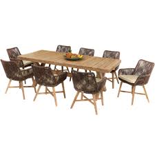 8 Seater Catalina Outdoor Dining Table Chairs Set Dining Table Outdoor Dining Table Dining Table Chairs