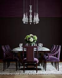 Interior Design Photography On Behance Purple Dining Room Purple Dining Chairs Dining Room Contemporary
