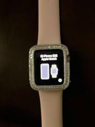 Apple Watch Series 3 38 Mm Gps Cellular Rose Gold With Bezel Case Apple Apple Watch Series 3 Apple Watch Series Apple Watch