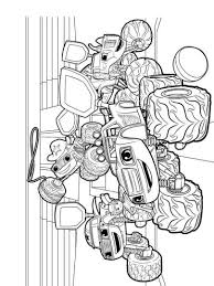Now they can color their favorite characters. Blaze And The Monster Machines Coloring Pages Part 2
