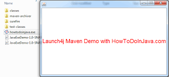 We did not find results for: Create Windows Executable Exe For Java Application Howtodoinjava