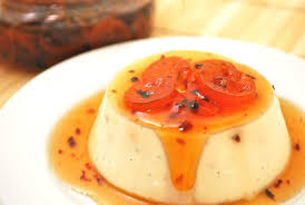 Chipotle Vanilla Bean Panna Cotta With Spicy Candied Kumquat Panna Cotta Food Recipes