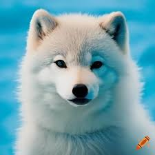 Arctic wolf baby