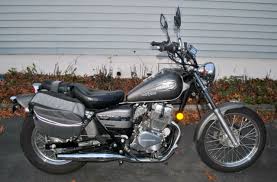 2012 Honda Rebel 250 Silver Gray Saddle Bags Nylon Cover Excellent
