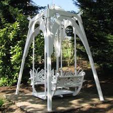 Maybe you would like to learn more about one of these? Garden Swings And Gliders For Custom Plywood Playhouse Designs For Every Garden Custommade Com Glider Swing Outdoor Glider Garden Swing